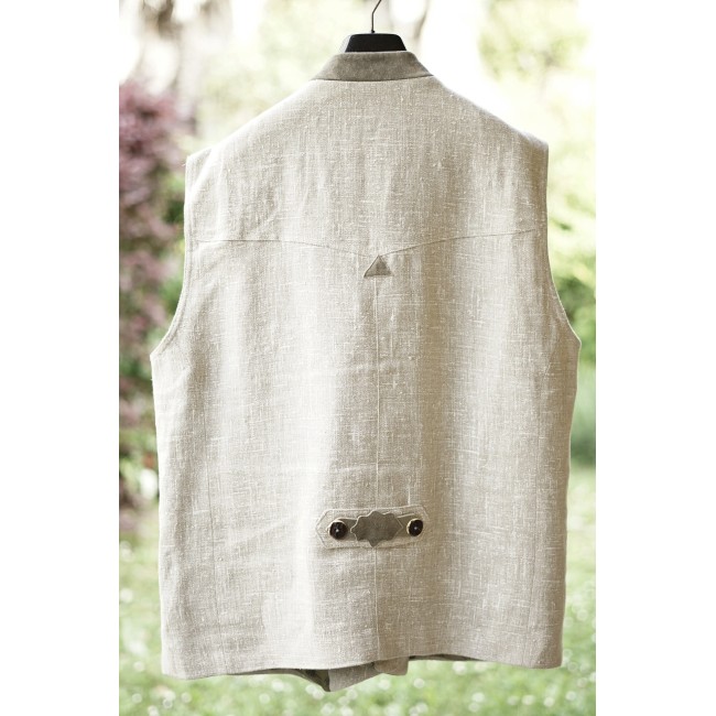 GILET  Tg.56 UOMO TIROLESE LEGGERO Golo
