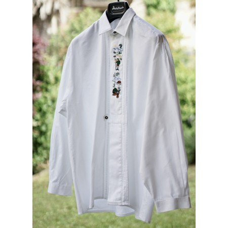 CAMICIA UOMO TIROLESE  TG. 39/40 M Distler
