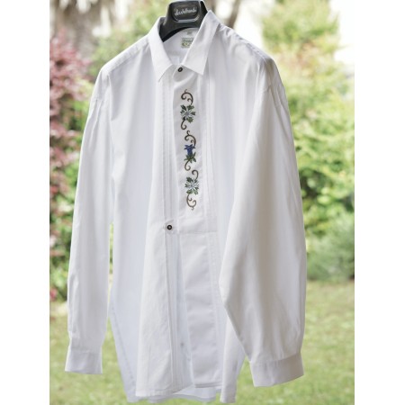 CAMICIA UOMO TIROLESE  TG. XXL 45/46 Distler