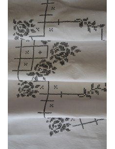 ANTICO  RICAMO / TENDINA  PRIMI '900 140x70cm