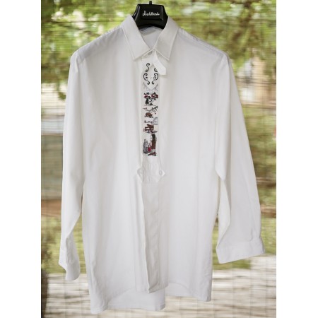 CAMICIA UOMO TIROLESE  TG. 42/43 AS Munchen