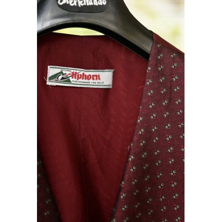 GILET  Tg.50 UOMO TIROLESE LEGGERO Alphorn