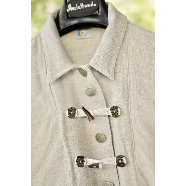 CAMICIA DONNA STILE TIROLESE  TG. 48 it. circa