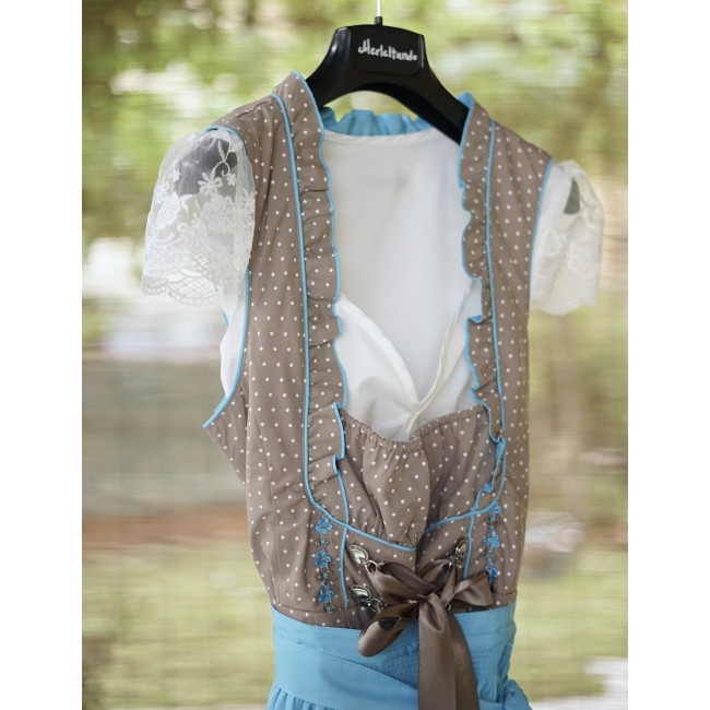 ABITO STILE TIROLESE  tg.44 it. Esmara dirndl