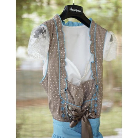 ABITO STILE TIROLESE  tg.44 it. Esmara dirndl