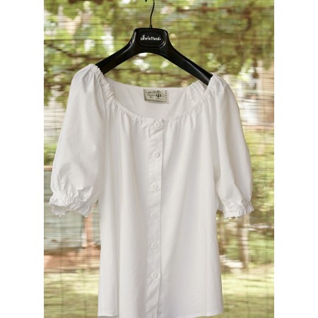 CAMICIA STILE TIROLESE  TG. 52 it. circa Natural Life