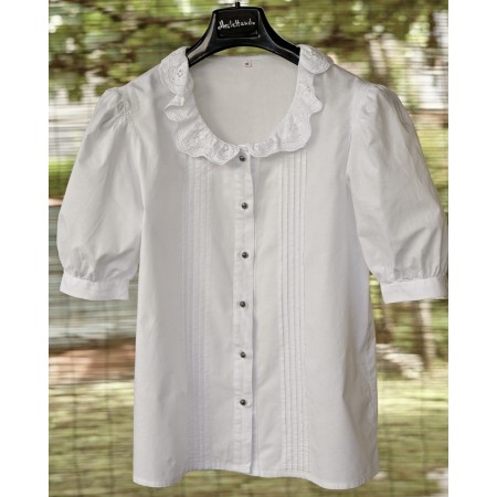 CAMICIA DONNA STILE TIROLESE  TG. 46 it. circa
