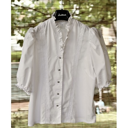 CAMICIA DONNA STILE TIROLESE  TG. 50 it. circa