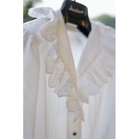 CAMICIA  STILE TIROLESE  TG. 42/44 it. circa Alphorn