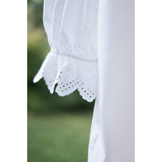 CAMICIA  STILE TIROLESE  TG. 42/44 it. circa...