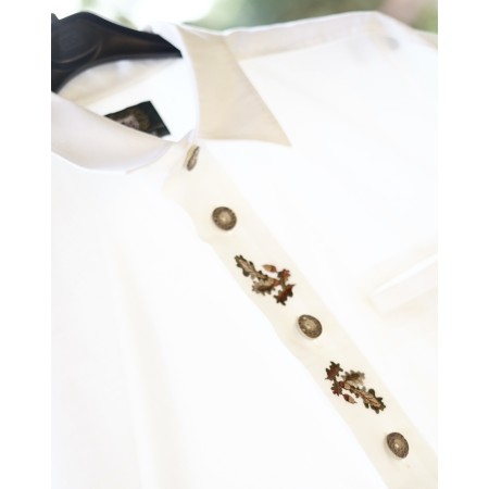 CAMICIA  STILE TIROLESE  TG.41/42 L it. OS Trachten