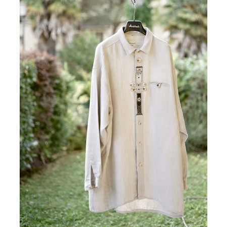 CAMICIA  STILE TIROLESE  TG.45 it. Imperial