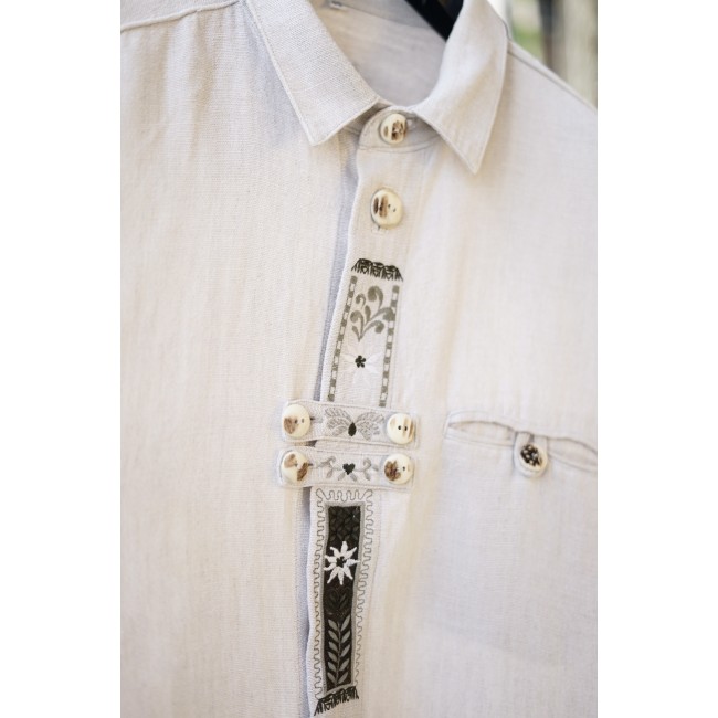 CAMICIA  STILE TIROLESE  TG.45 it. Imperial