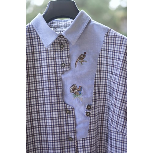 CAMICIA  STILE TIROLESE  TG. 50 it. circa Landhaus 2