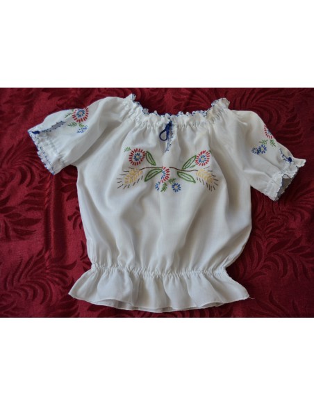 DIRNDL BAMBINA IN STILE TIROLESE   TG. 128 / 6 anni circa