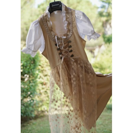 ABITO STILE TIROLESE  tg.XS it. Dirndl