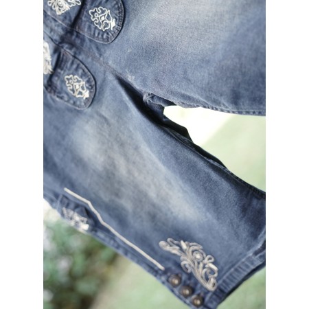 PANTALONCINI Tg.50 it. UOMO STILE TIROLESE JEANS