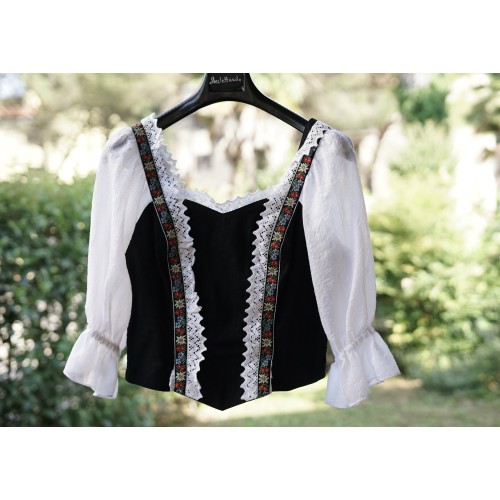 CAMICIA CORPETTO  TIROLESE  tg 46 it Landhaus