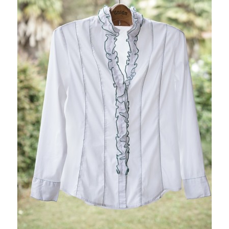 CAMICIA  STILE TIROLESE  TG. 44 it. circa Kaiserjager