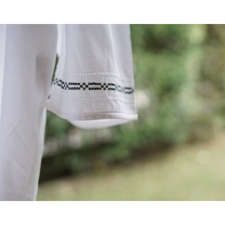 CAMICIA  STILE TIROLESE  TG. 52/54 it. circa H. Moser