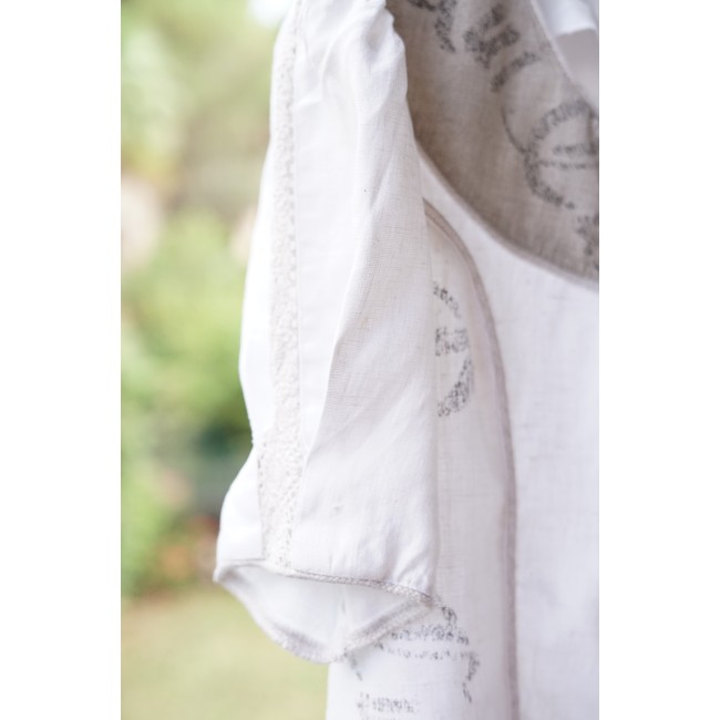 CAMICIA  STILE TIROLESE  TG. 46/48 it. circa...