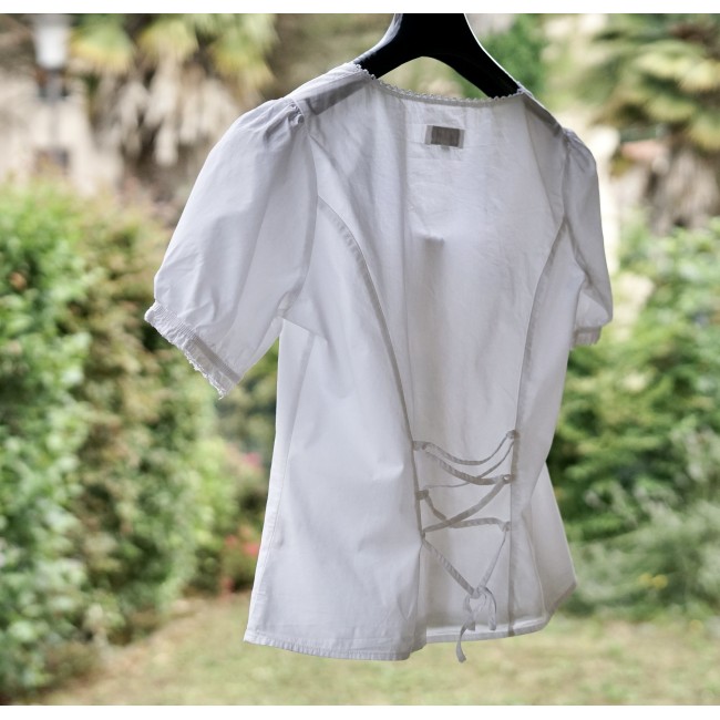 CAMICIA  STILE TIROLESE  TG. 42 it. circa...