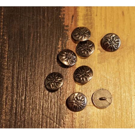 SET 8  BOTTONI STILE TIROLESE  diam.2 cm