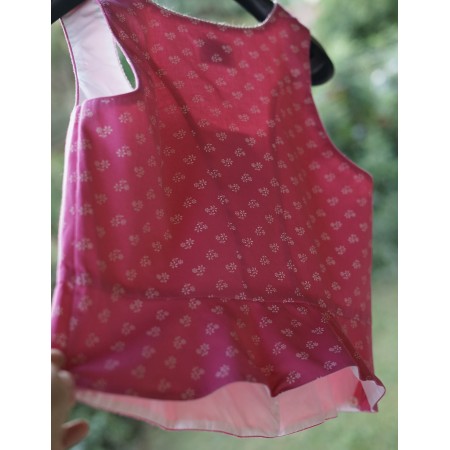 GILET CORPETTO ROSA TIROLESE Tg 46/48 it Turi Landhaus