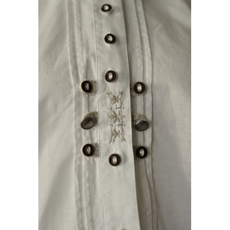 CAMICIA STILE TIROLESE Donna TG. 46 it. circa Alphorn