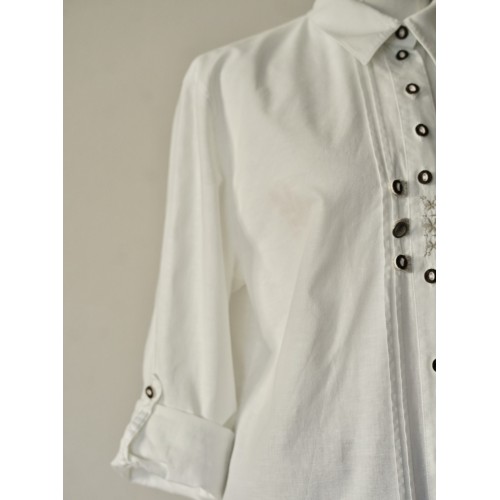 CAMICIA STILE TIROLESE Donna TG. 46 it. circa Alphorn 2