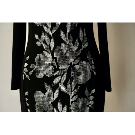 Abito Elasticizzato NERO Donna TG. 44 it  / 12 uk M&S