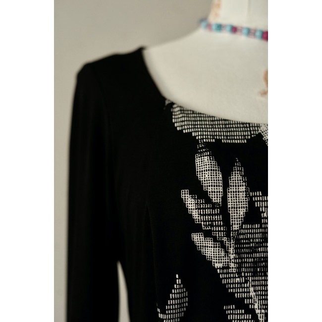 Abito Elasticizzato NERO Donna TG. 44 it  / 12...