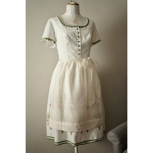 ABITO VINTAGE STILE TIROLESE  tg.44/46 it. Ein...