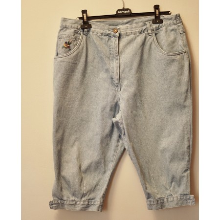 PANTALONI tg. 48/50 it.  JEANS STILE TIROLESE DONNA  ZUAVA