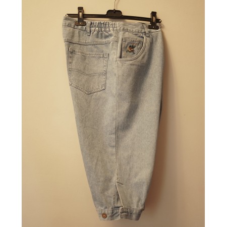 PANTALONI tg. 48/50 it.  JEANS STILE TIROLESE DONNA  ZUAVA