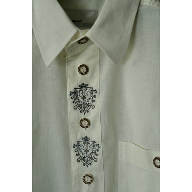 CAMICIA  STILE TIROLESE  TG.44it. XL Landhaus