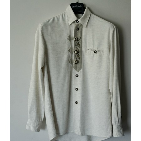 CAMICIA UOMO STILE TIROLESE  TG.39