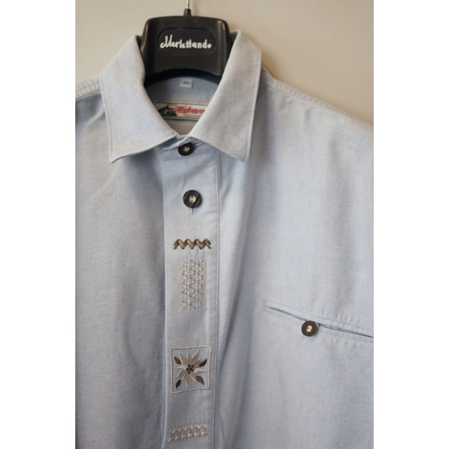 CAMICIA UOMO STILE TIROLESE  TG.42 Alphorn
