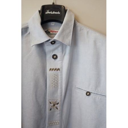 CAMICIA UOMO STILE TIROLESE  TG.42 Alphorn