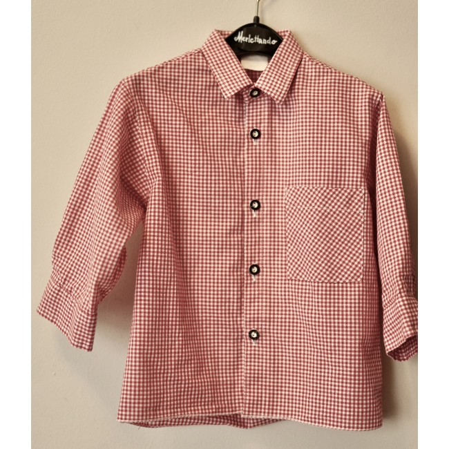 CAMICIA  BAMBINO IN STILE TIROLESE TG 86