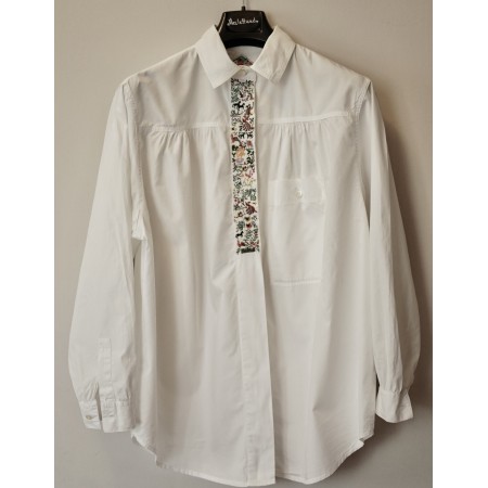 CAMICIA STILE TIROLESE Donna TG. XXL it. circa