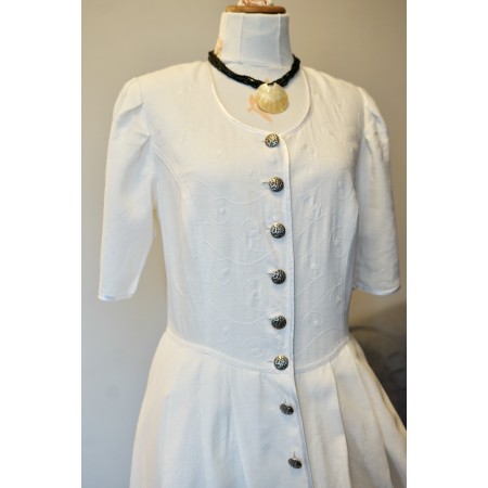 ABITO NERO STILE TIROLESE  tg. 50 it. circa Landhaus