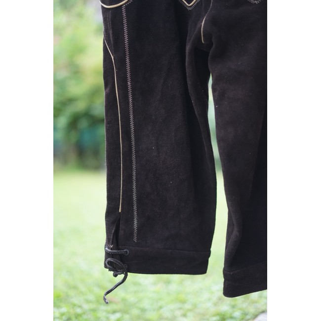 PANTALONI tg. 56 PELLE LEDERHOSEN TIROLESE