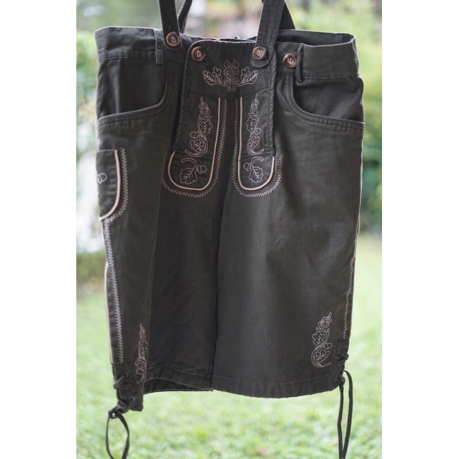 PANTALONI tg. 52  LEDERHOSEN IN TESSUTO TIROLESE