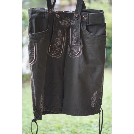PANTALONI tg. 52  LEDERHOSEN IN TESSUTO TIROLESE