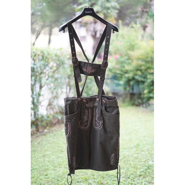 PANTALONI tg. 52  LEDERHOSEN IN TESSUTO TIROLESE