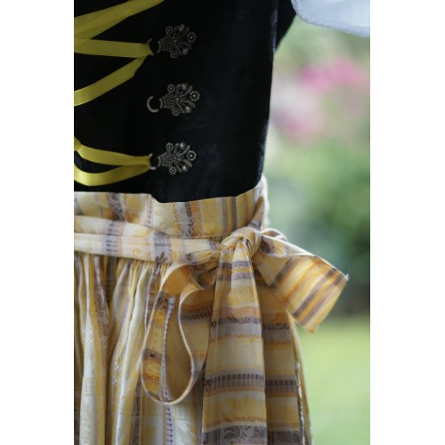 ABITO LUNGO STILE TIROLESE  tg.48 it. dirndl Trachten Redl 2