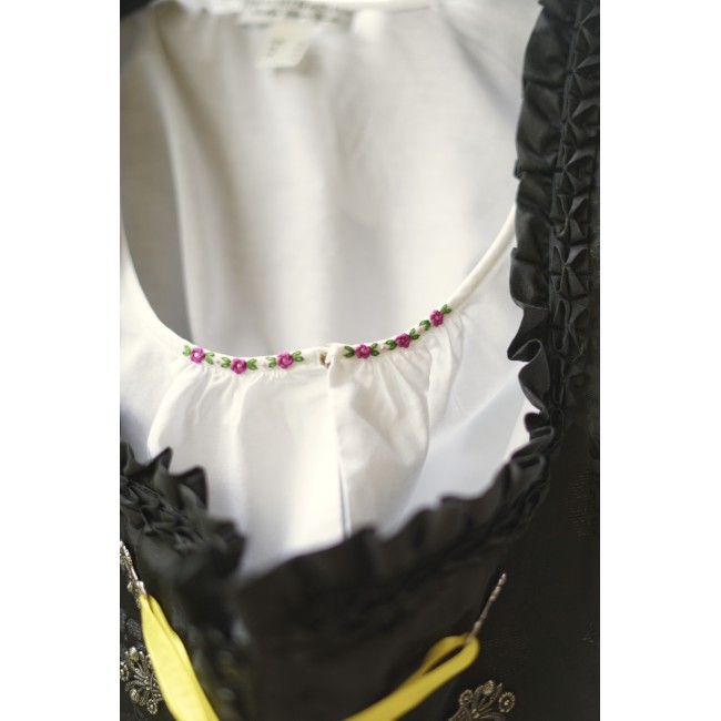 ABITO LUNGO STILE TIROLESE  tg.48 it. dirndl...