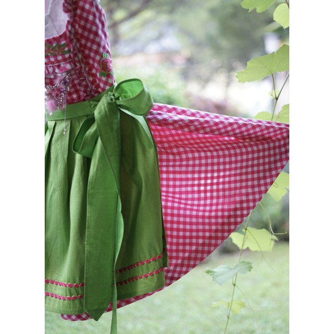 ABITO STILE TIROLESE tg. 36 it.  DIRNDL ROSA /...