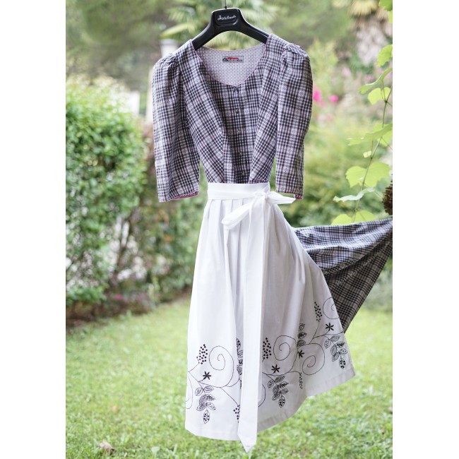 ABITO STILE TIROLESE  tg. 44 it. circa  Dirndl...